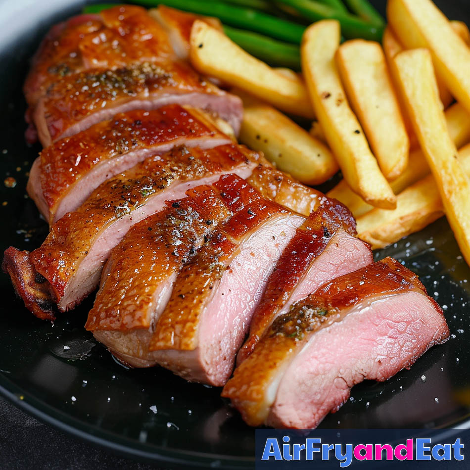 Air Fryer Duck Breast: The Best Version (Easy) | AirFryAndEat
