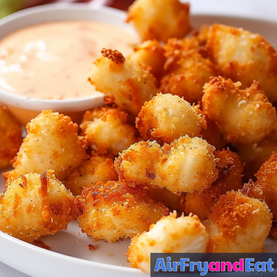 easy air fryer cheese curds 