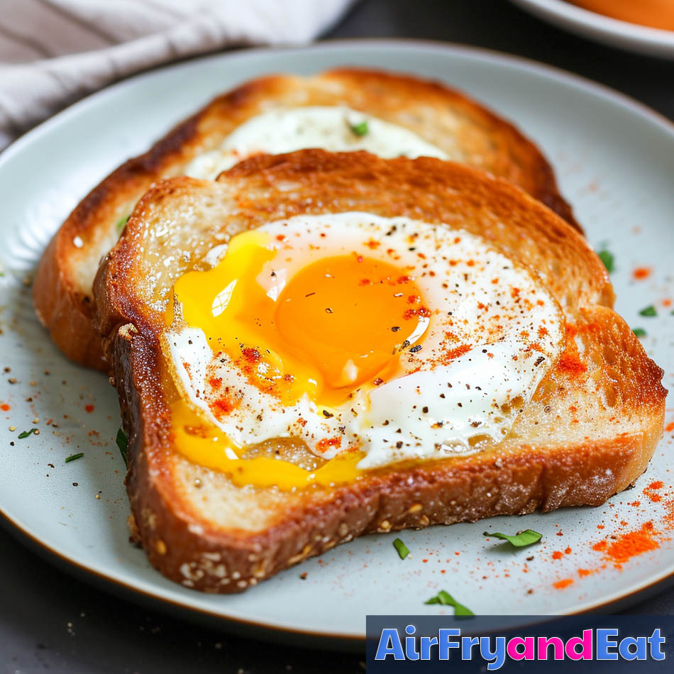 egg toast air fryer 