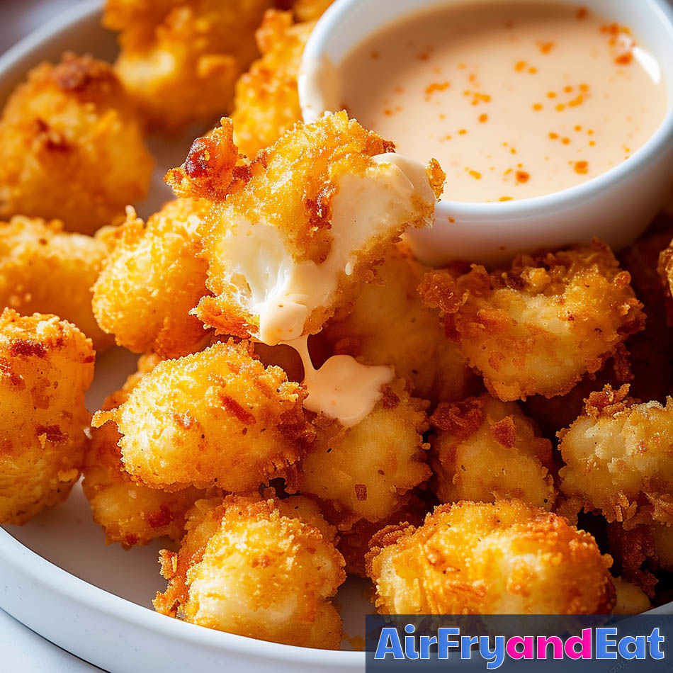 Air Fryer Cheese Curds The BEST Recipe AirFryAndEat