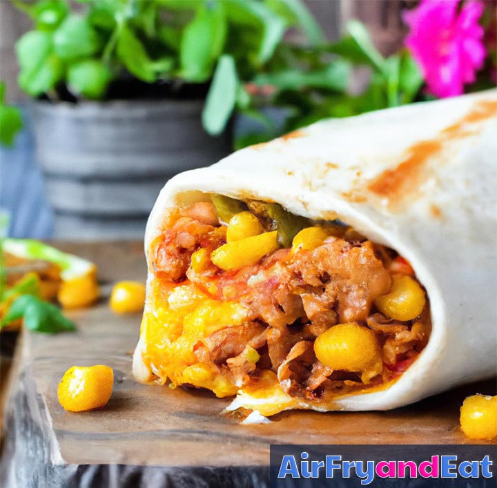 Air Fryer Frozen Burrito A New Favorite Easy Meal AirFryAndEat