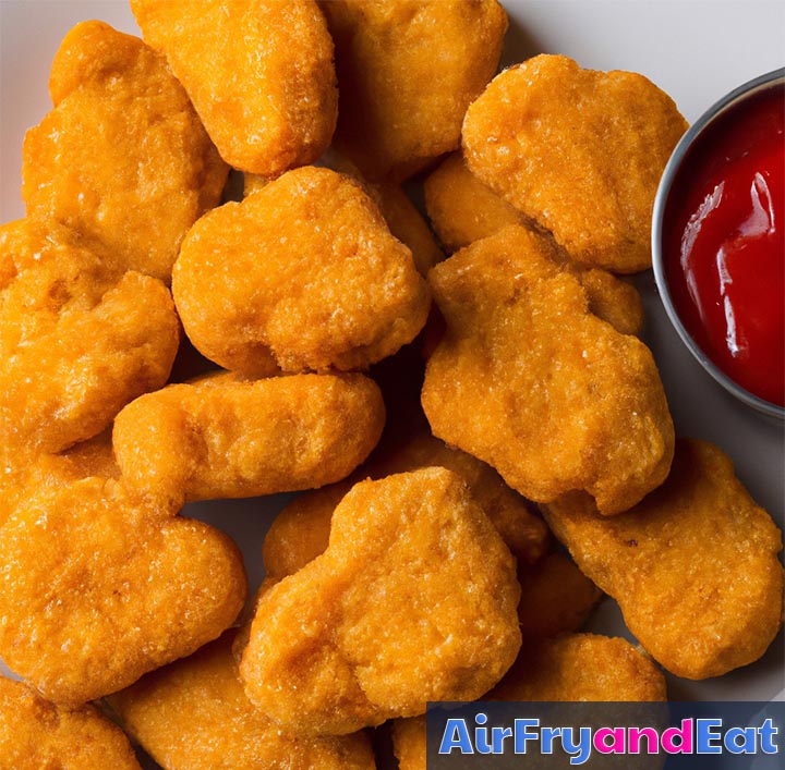 Air Fryer Frozen Chicken Nuggets Easy & Crispy AirFryAndEat