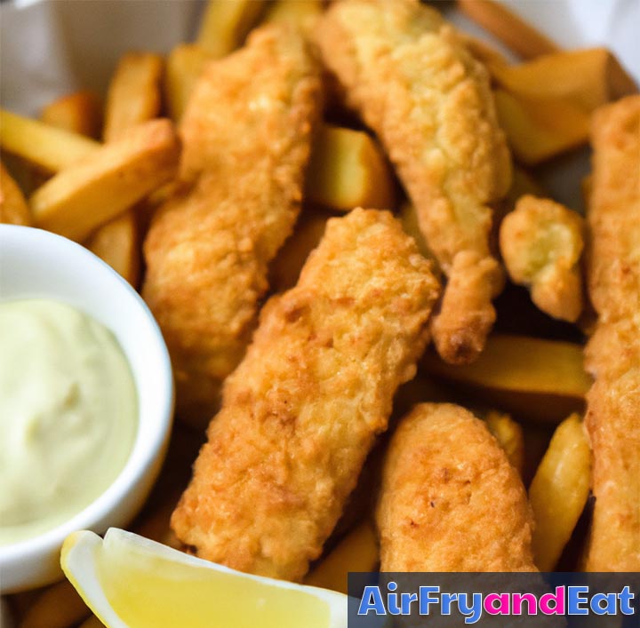 Air Fryer Fish Sticks Frozen + From Scratch AirFryAndEat