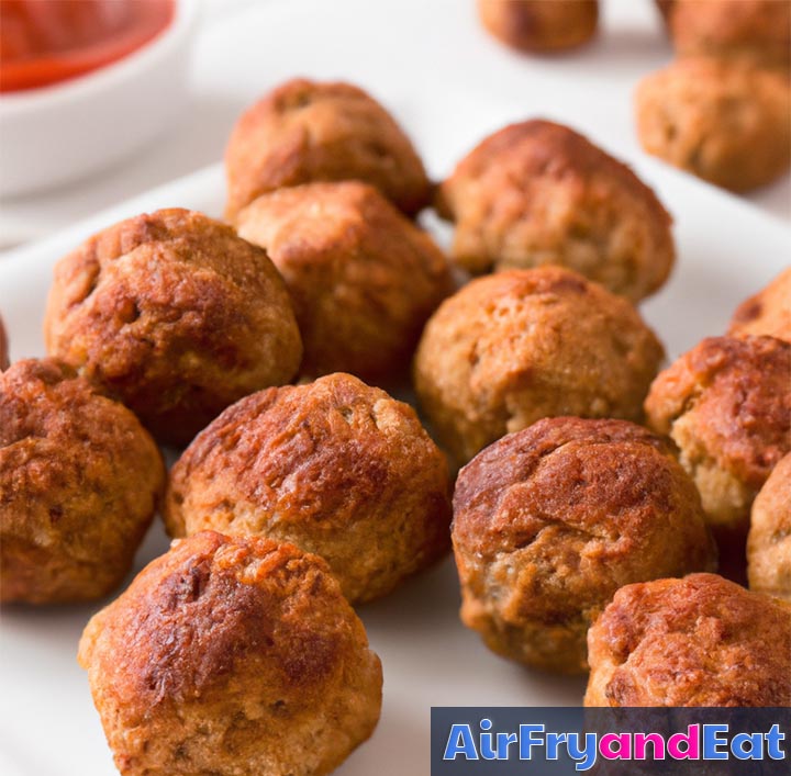 frozen meatballs in air fryer
