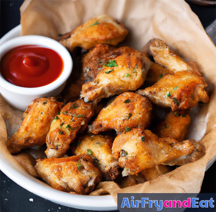 garlic chicken wings air fryer