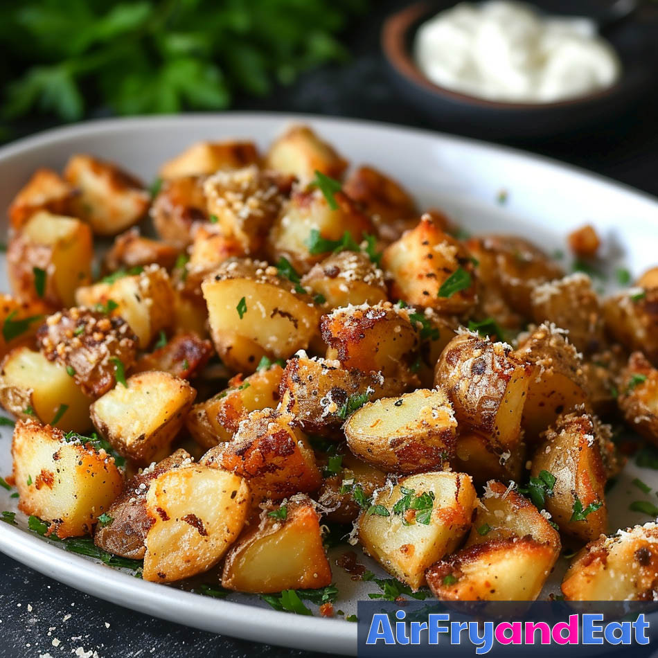 garlic parmesan potatoes air fryer 