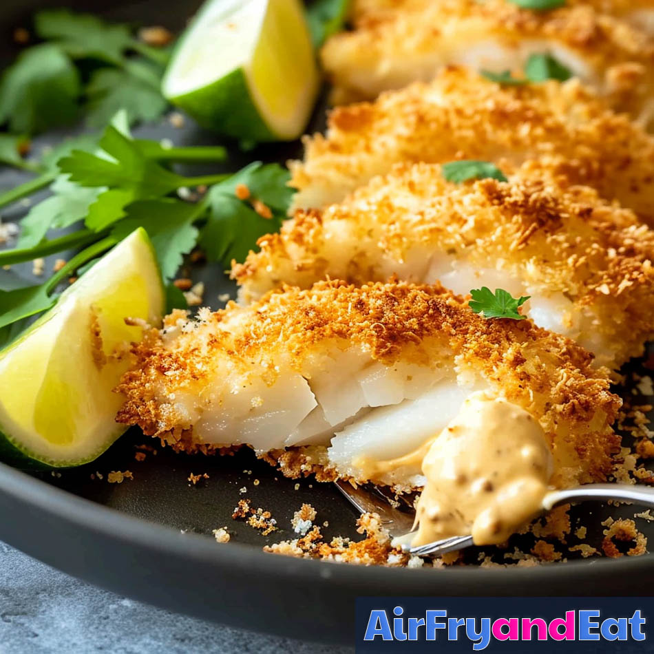 Air Fryer Cod Panko: Easy Recipe (Crispy) | AirFryAndEat