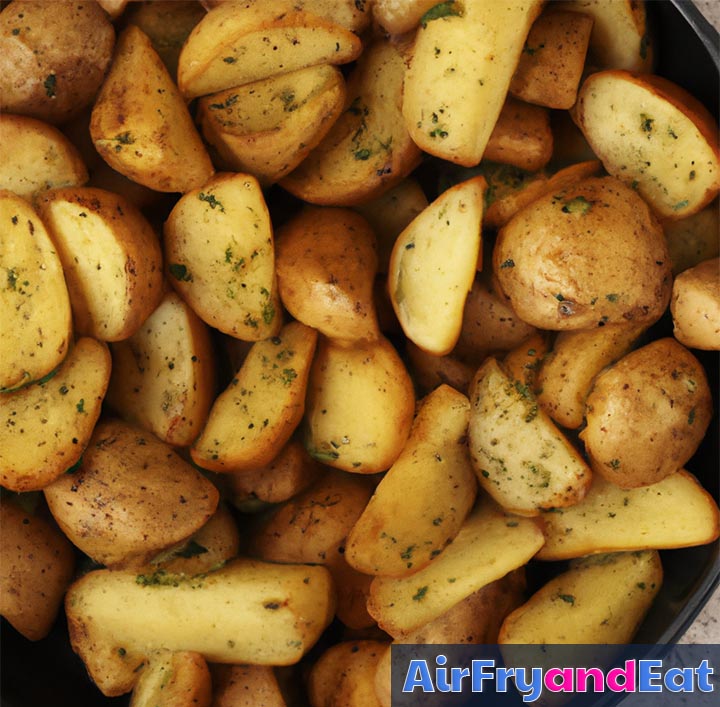 Greek Potatoes Air Fryer 