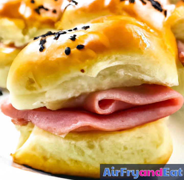 ham and cheese sliders air fryer 
