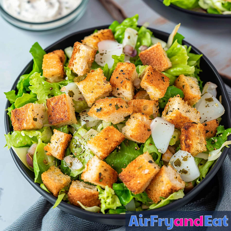 homemade croutons air fryer  