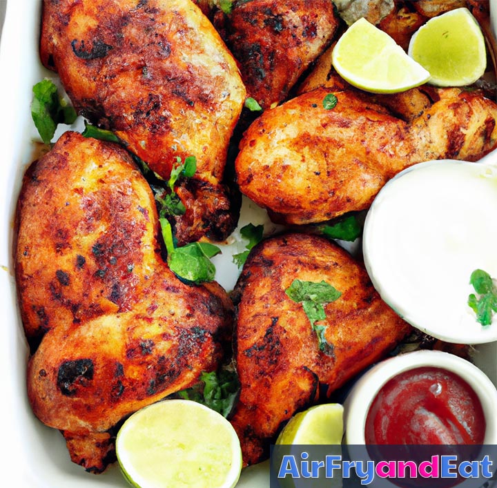 Air Fryer Jerk Chicken Easy Recipe AirFryAndEat