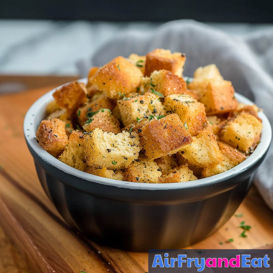 keto airfryer croutons