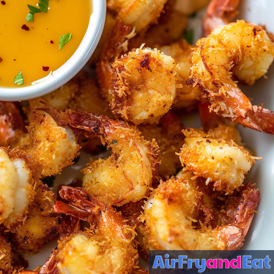 Air Fryer Keto Coconut Shrimp: Best Recipe (Easy) | AirFryAndEat
