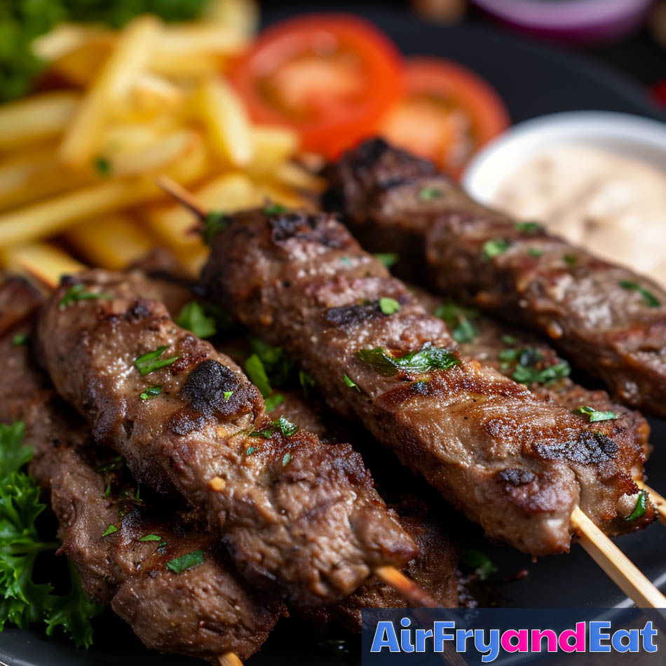 Air Fryer Lamb Kebab: Easy & Delicious Recipe | AirFryAndEat