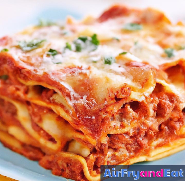 Air Fryer Frozen Lasagna: Easy Recipe | AirFryAndEat