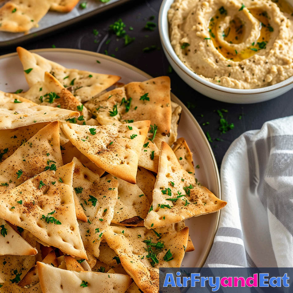 making pita chips in air fryer  