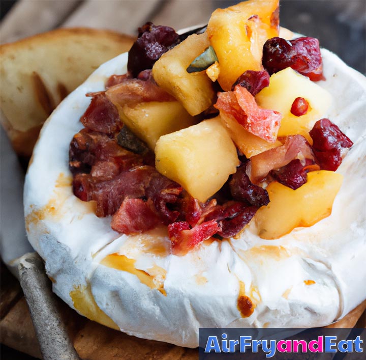 Air Fryer Baked Brie Tastes Amazing AirFryAndEat