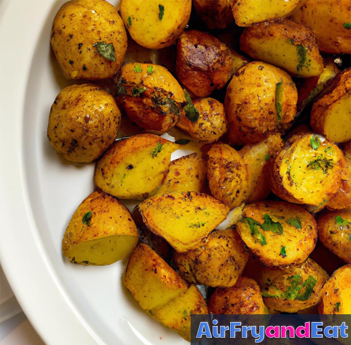 mini potatoes in the air fryer