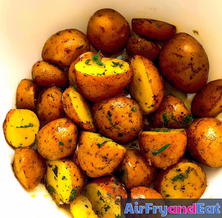 Air fryer Mini Potatoes Easy Recipe + Tips AirFryAndEat