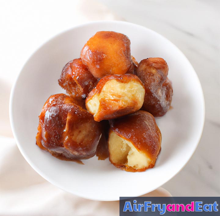 Air Fryer Monkey Bread Easy Recipe AirFryAndEat
