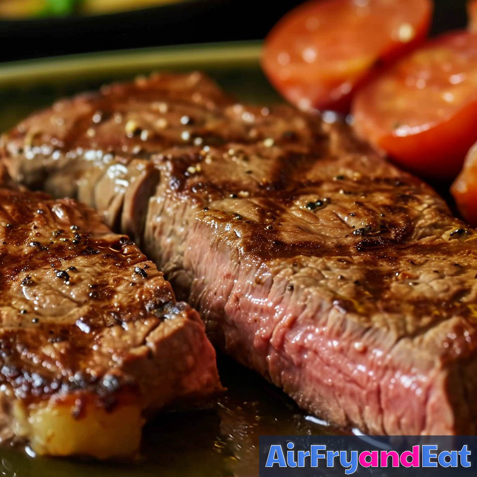 Air Fryer New York Strip Amazingly Tender & Juicy AirFryAndEat