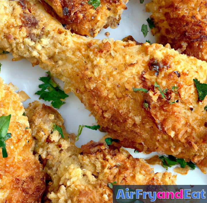 Air Fryer Chicken Drumsticks Panko Easy And Crispy Airfryandeat