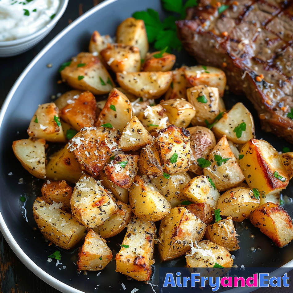 parmesan air fryer potatoes 