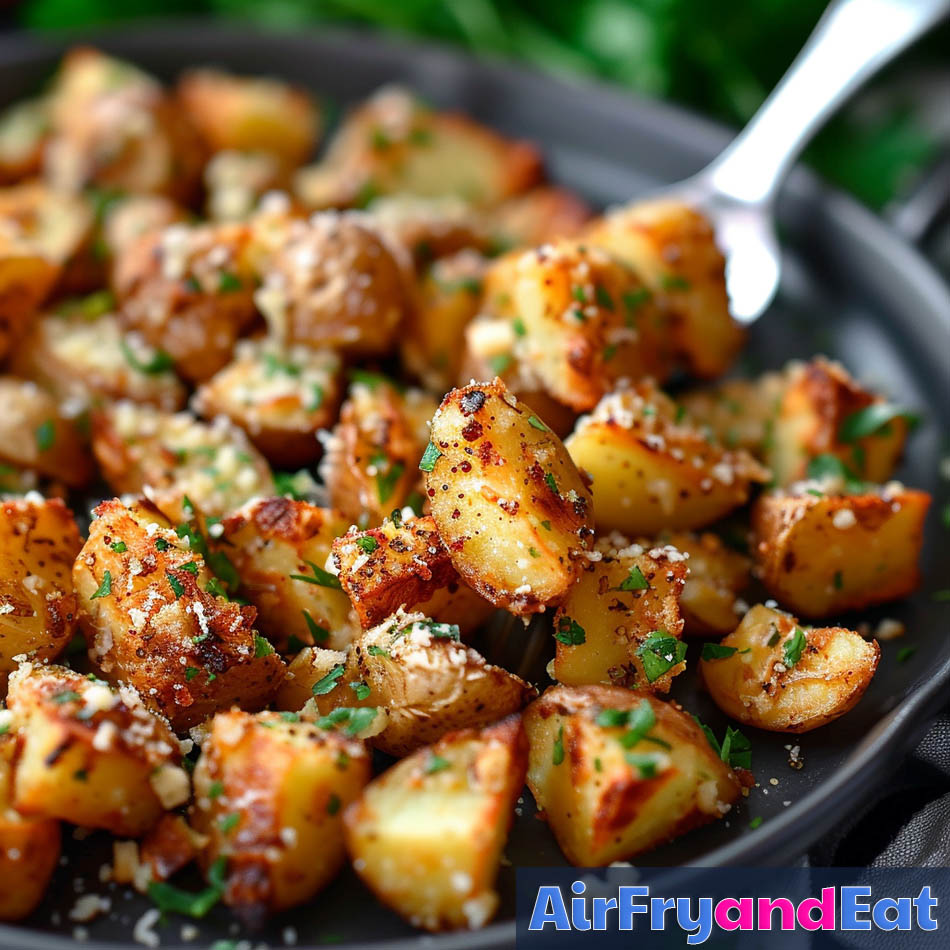 parmesan potatoes airfryandeat