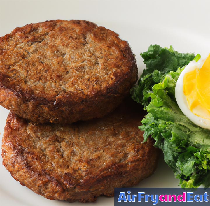 Air Fryer Sausage Patties The Best Version AirFryAndEat