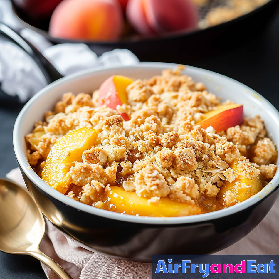 peach crisp air fryer