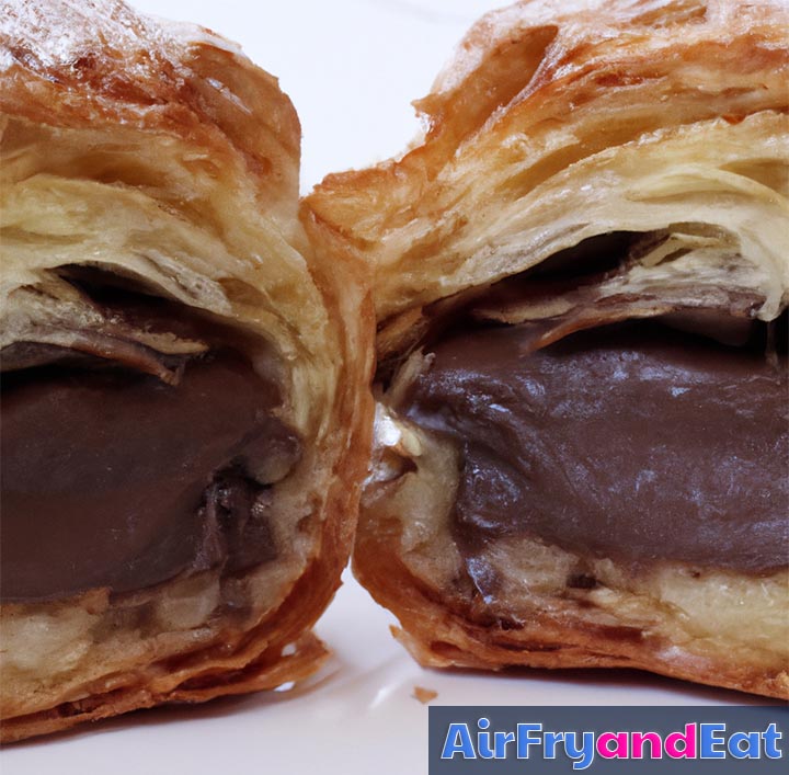 Air Fryer Croissant Amazing Chocolate Filling AirFryAndEat