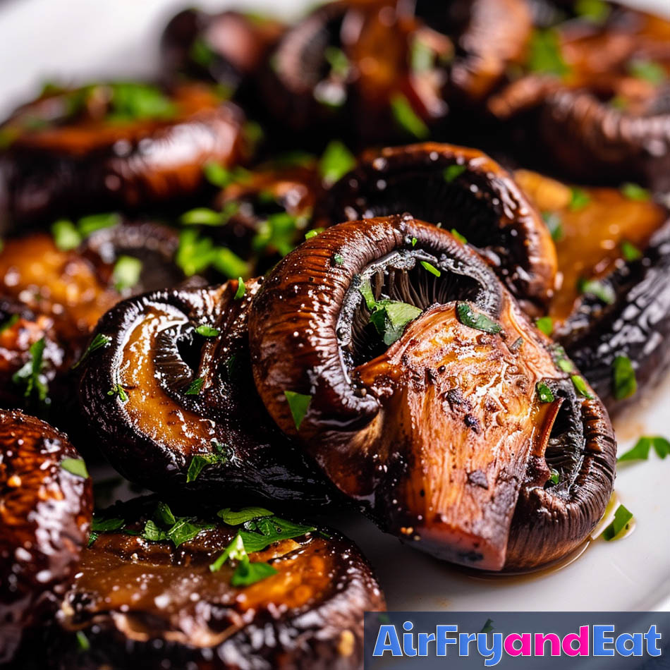 Air Fryer Portobello Mushrooms: The BEST Recipe | AirFryAndEat