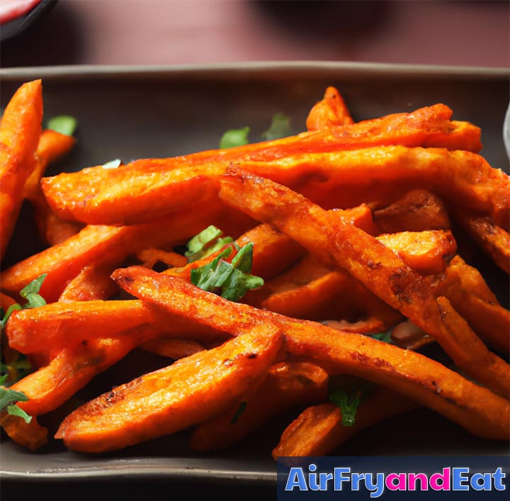 pumpkin air fryer chips