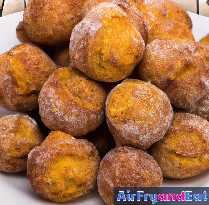 pumpkin donut holes air fryer