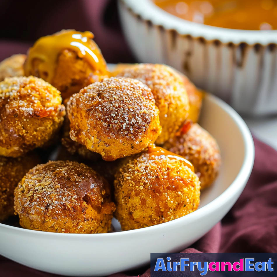pumpkin fritters in air fryer