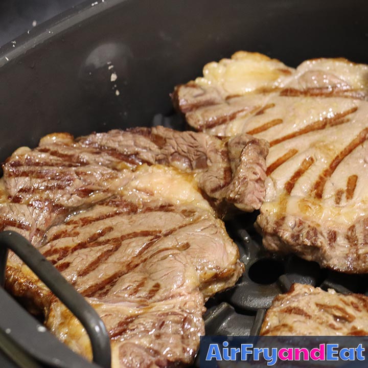 rib eye steak in air frye