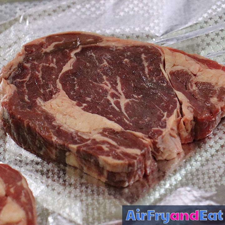 ribeye with olive oil