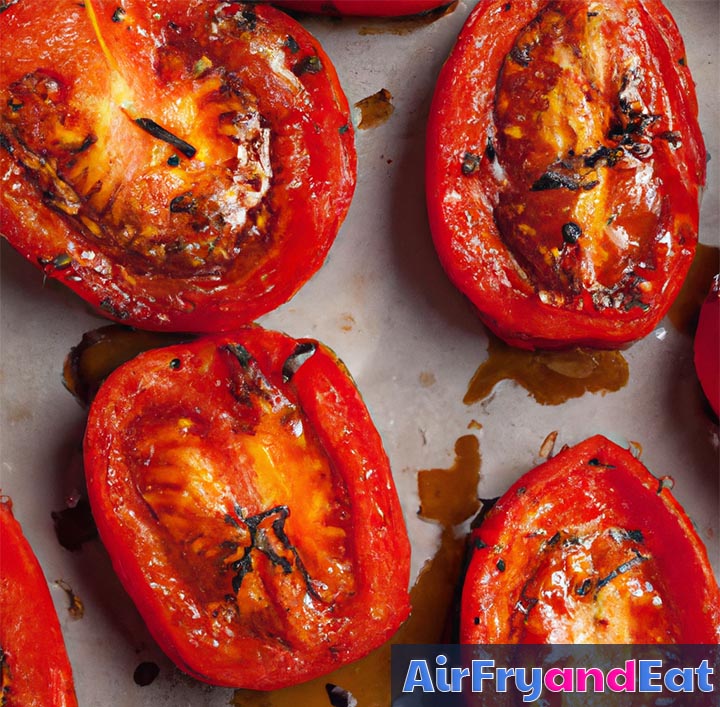 Air Fryer Tomatoes Easy Recipe (Amazingly Tasty) AirFryAndEat