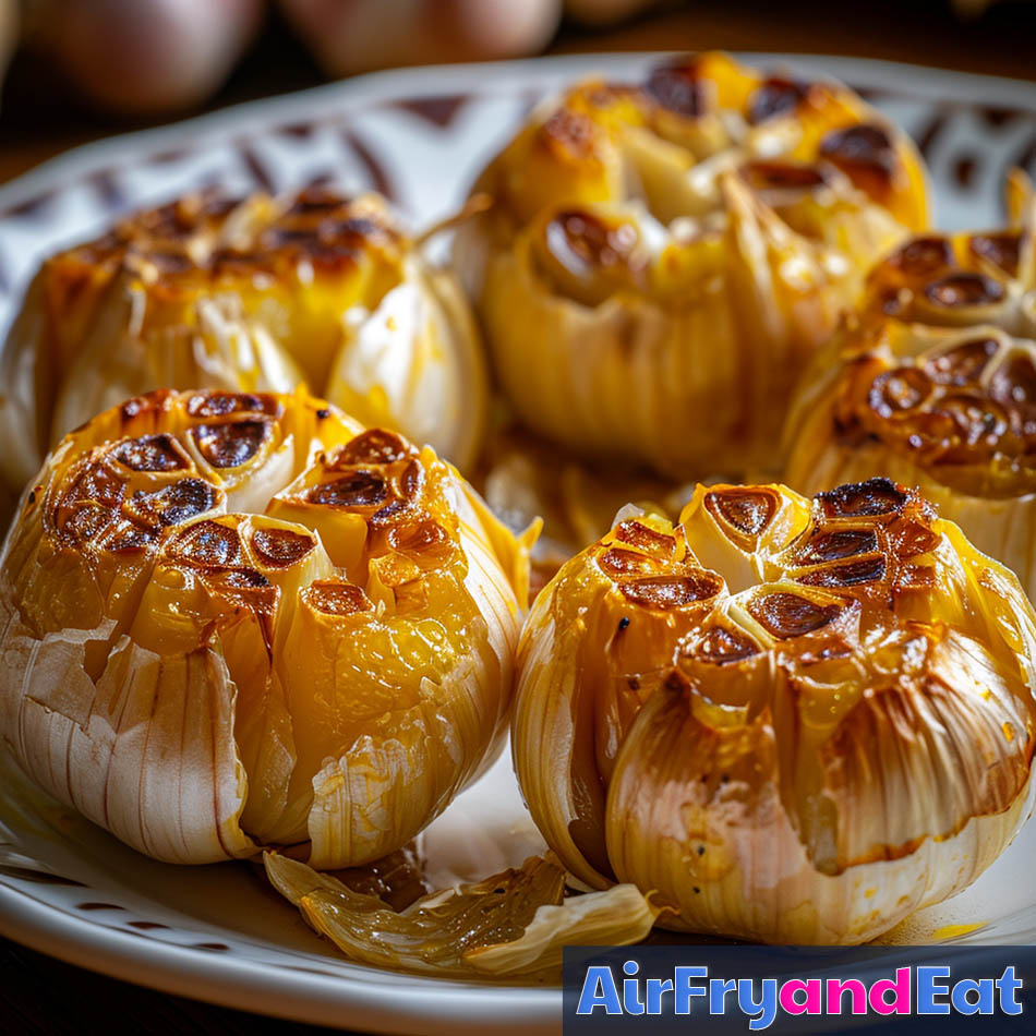 roasted garlic air fryer 