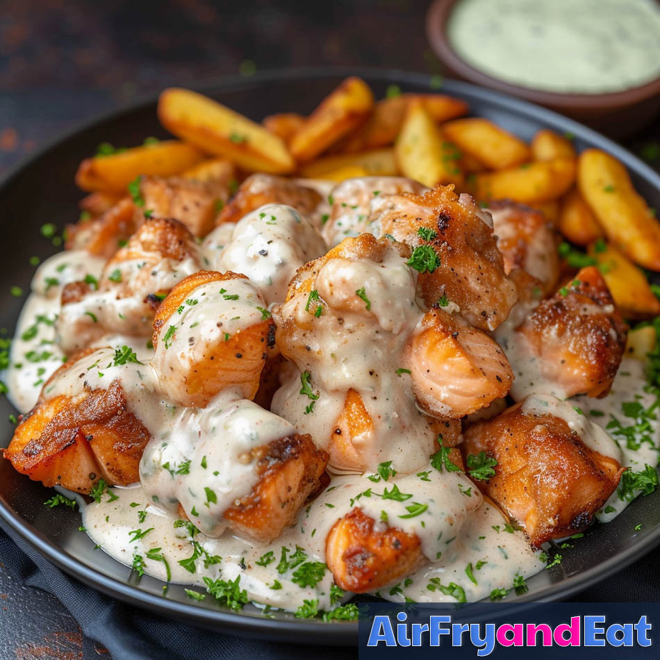 salmon nuggets air fryer 