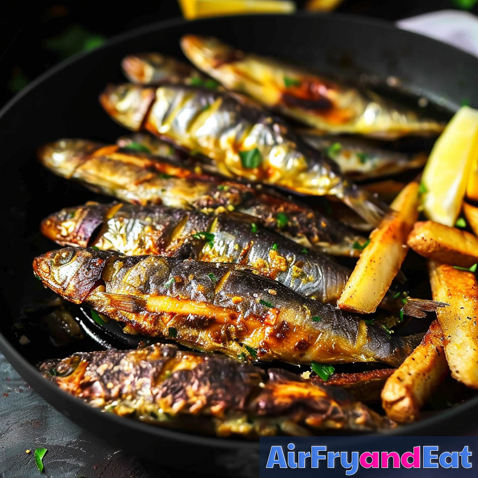 Air Fryer Sardines Easy & Tasty Recipe + Tips AirFryAndEat