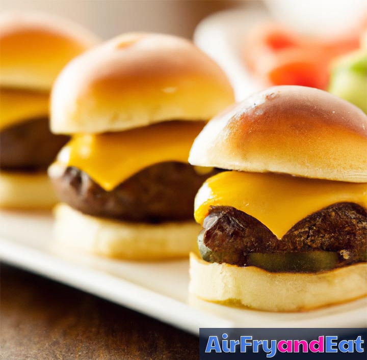 Air Fryer Sliders The Best Recipe (Easy) AirFryAndEat