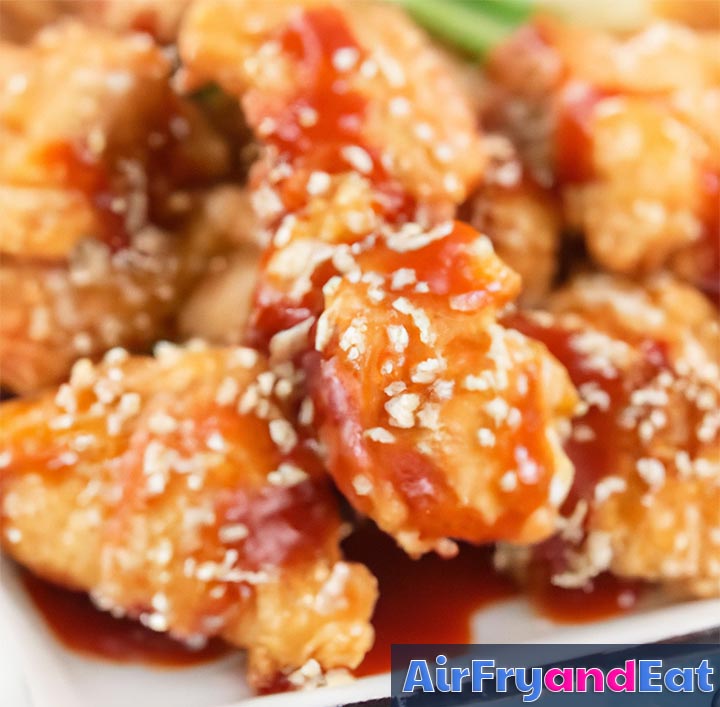 sweet and sour chicken air fryer