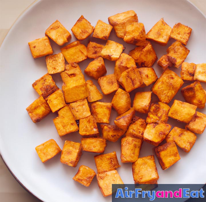 Air Fryer Sweet Potato Cubes So Tasty & Easy AirFryAndEat