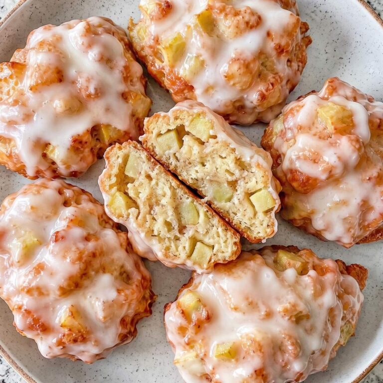 Air Fryer Apple Fritters