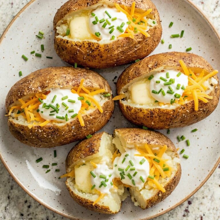 Air Fryer Baked Potatoes