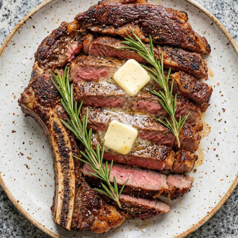 Air Fryer Bone-In Ribeye Steak