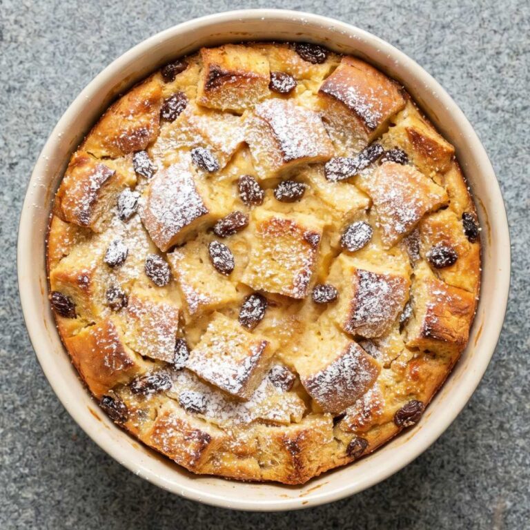 Air Fryer Bread Pudding