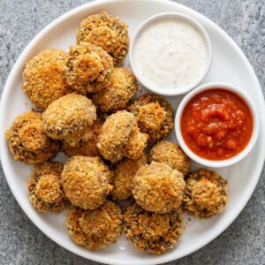 Air Fryer Breaded Mushrooms