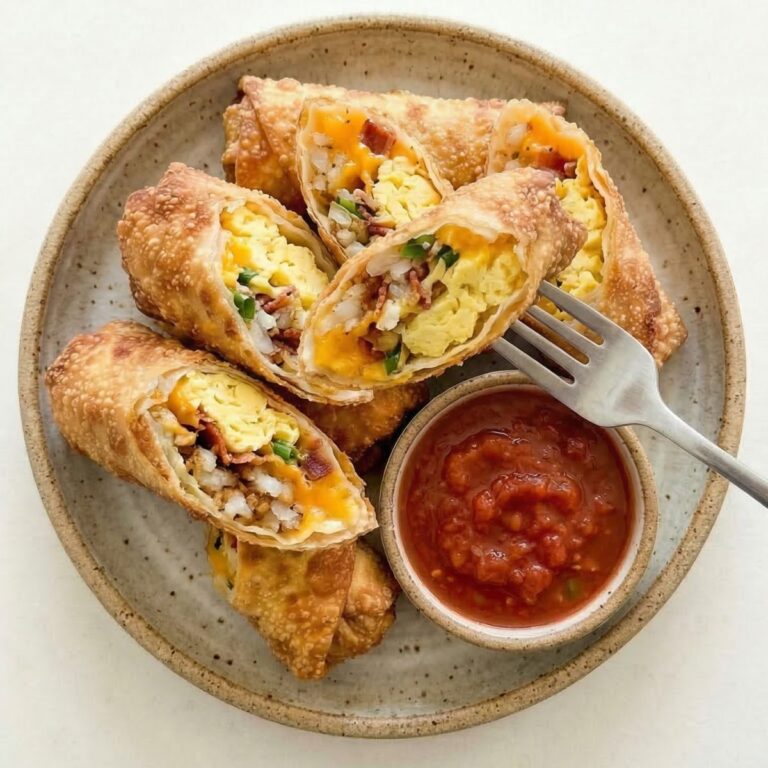 Air Fryer Breakfast Egg Rolls